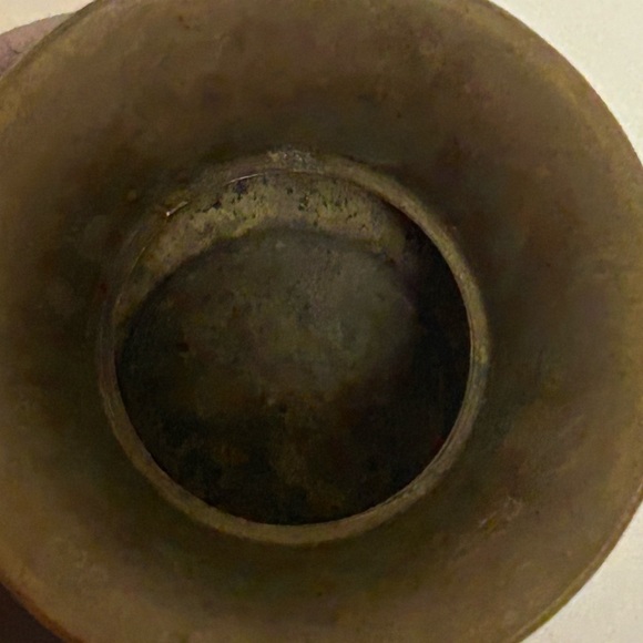 Vintage Mini Miniature Brass Spittoon Antique Collection - Picture 4 of 6